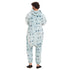 Snuggs Blanket Onesie Light Blue Stars